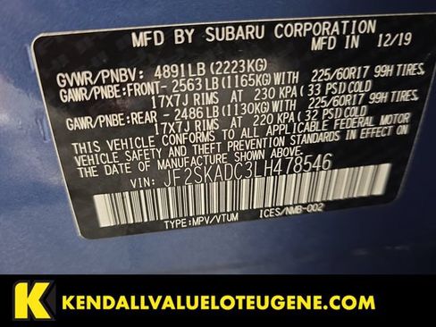 Used 2020 Subaru Forester w/ Alloy Wheel Package AWD/4WD image 10