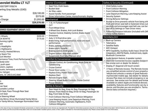 Used 2023 Chevrolet Malibu LT FWD image 12