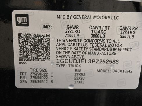 Used 2023 Chevrolet Silverado 1500 High Country AWD/4WD image 38