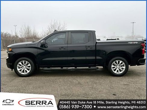 Used 2021 Chevrolet Silverado 1500 Custom w/ LPO, Dark Essentials Package AWD/4WD image 2