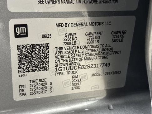 Used 2025 GMC Sierra 1500 Elevation w/ Elevation Premium Package image 44