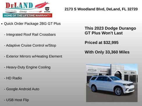 Used 2023 Dodge Durango GT image 24