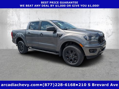 Used 2021 Ford Ranger XLT w/ Equipment Group 301A Mid image 1