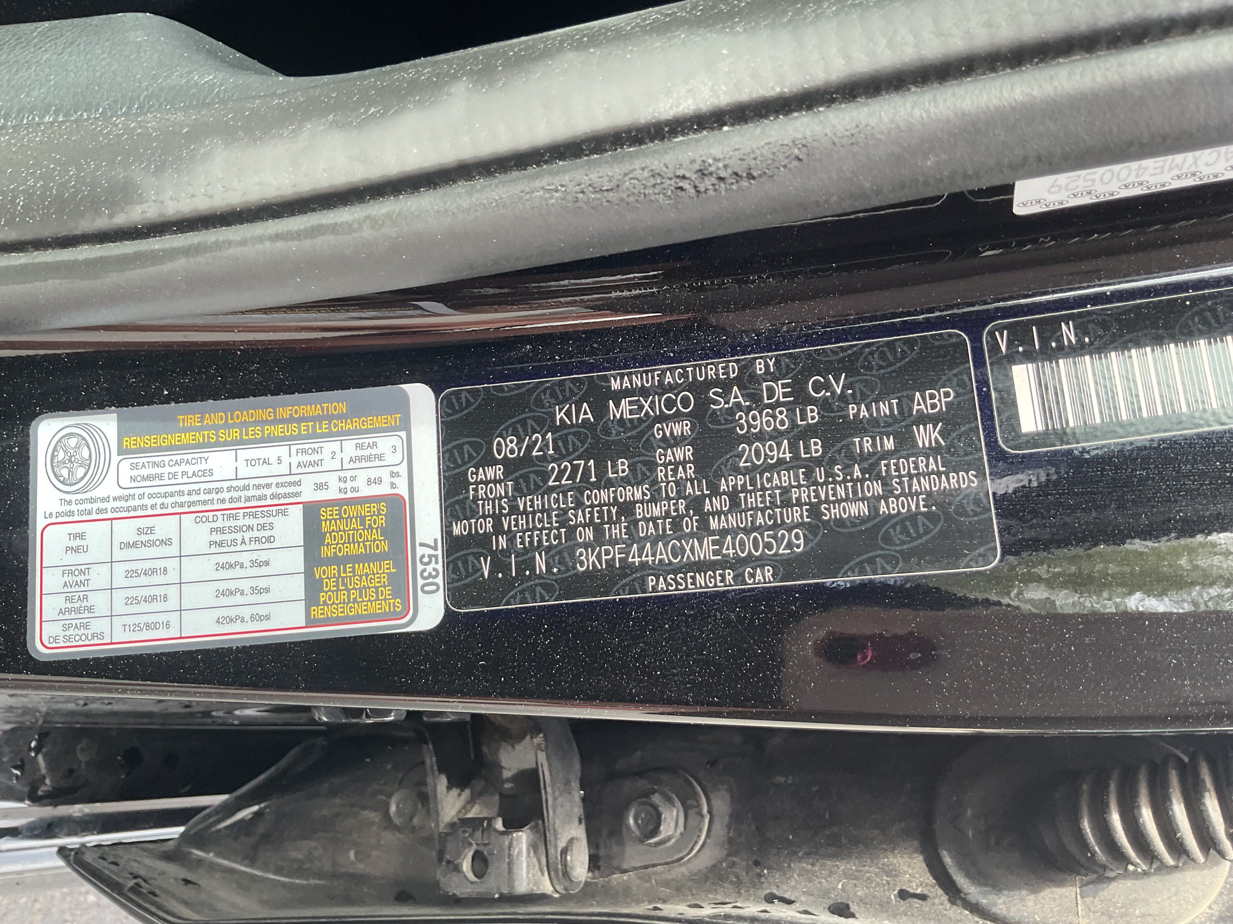 Used 2021 Kia Forte GT w/ GT2 Package FWD image 15