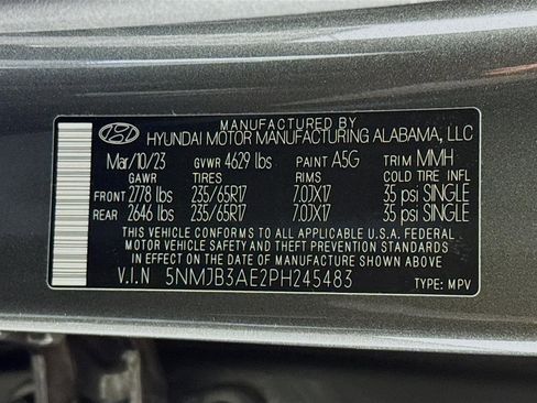 Certified 2023 Hyundai Tucson SEL image 31