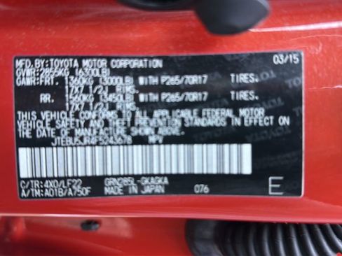 Used 2015 Toyota 4Runner TRD Pro image 22