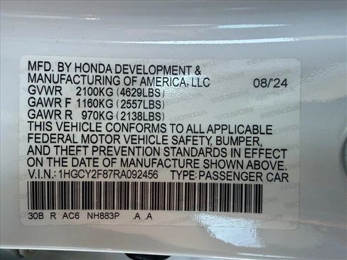 Used 2024 Honda Accord Touring image 24