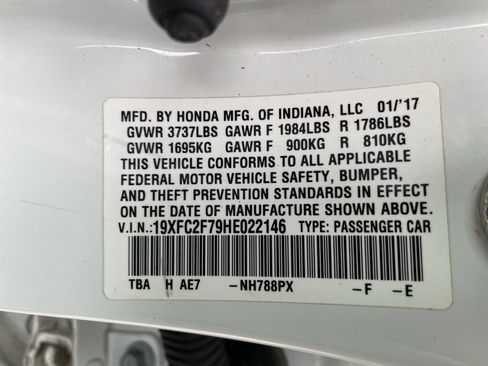 Used 2017 Honda Civic EX image 33