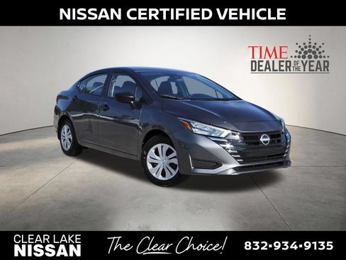 Certified 2025 Nissan Versa S w/ Trunk Package FWD image 1