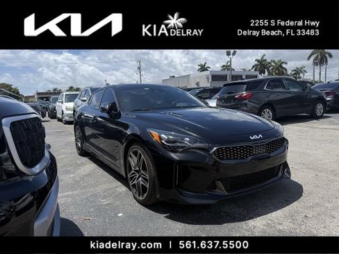Used 2023 Kia Stinger GT2 w/ Red Interior Color Package RWD image 1