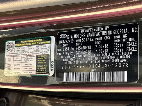 Used 2020 Kia Telluride EX AWD/4WD image 34