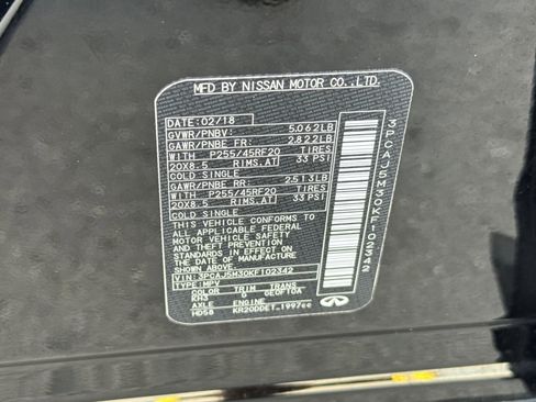 Used 2019 INFINITI QX50 Essential w/ Sensory Package image 58