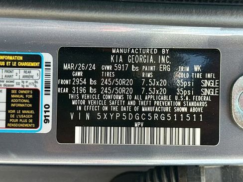 Used 2024 Kia Telluride SX Prestige w/ Towing Package image 36