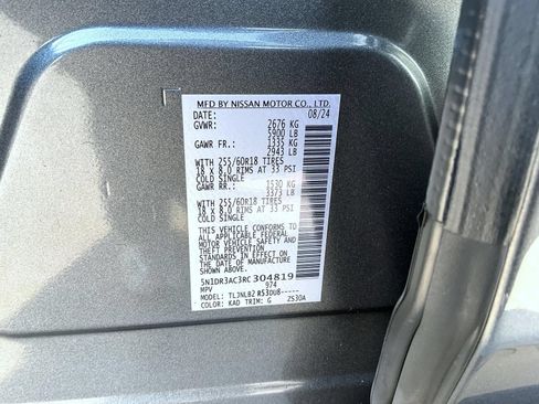 Certified 2024 Nissan Pathfinder S AWD/4WD image 26