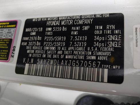 Used 2018 Hyundai Santa Fe Sport w/ 2.0T Ultimate Tech Package 05 image 33