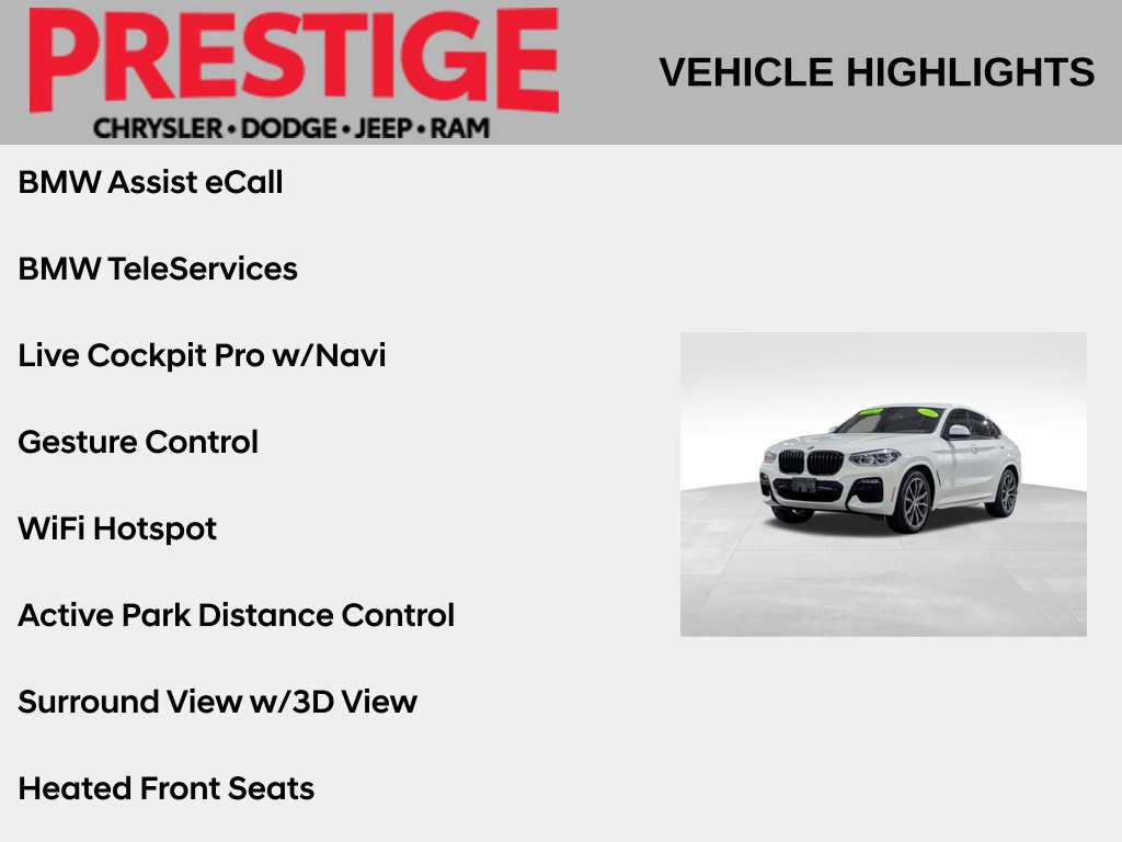 Used 2021 BMW X4 M40i w/ Premium Package AWD/4WD image 6