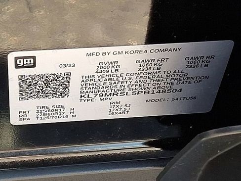Certified 2023 Chevrolet TrailBlazer LT w/ Convenience Package AWD/4WD image 27
