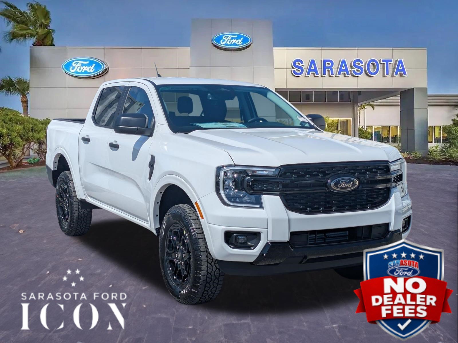 New 2026 Ford Ranger XLT w/ Black Appearance Package RWD image 1