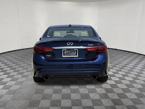 Used 2023 INFINITI Q50 Luxe w/ Cargo Package AWD/4WD image 7