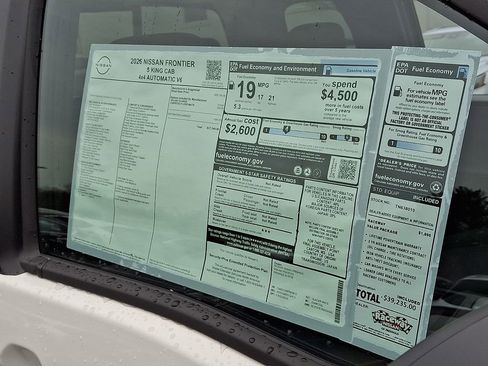 New 2026 Nissan Frontier S image 11