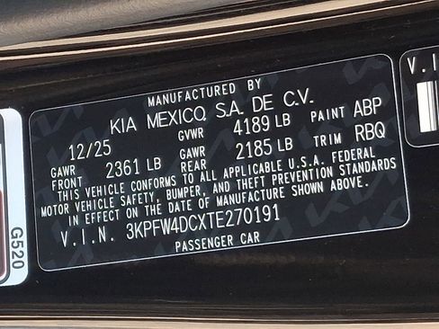 New 2026 Kia K4 GT-Line Turbo image 23