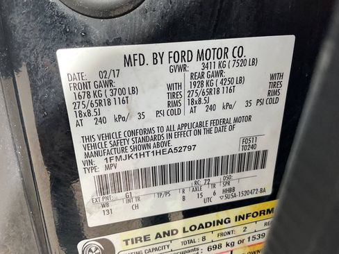 Used 2017 Ford Expedition EL XLT RWD image 21