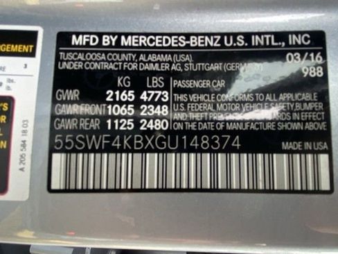 Used 2016 Mercedes-Benz C 300 4MATIC Sedan image 27