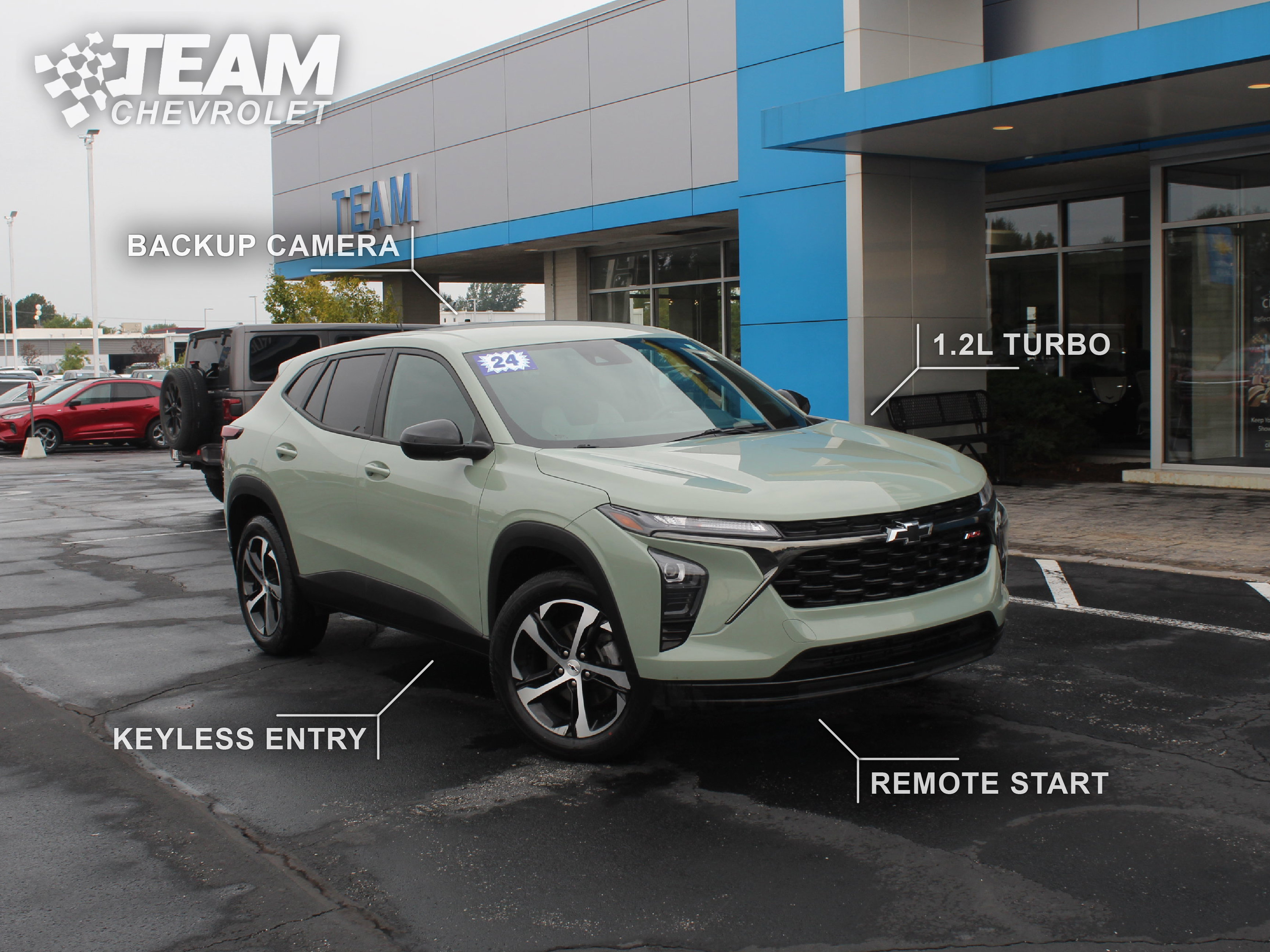 Certified 2024 Chevrolet Trax RS w/ Driver Confidence Package FWD image 2