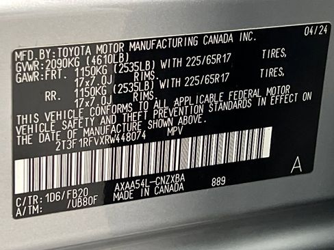 Used 2024 Toyota RAV4 LE image 63