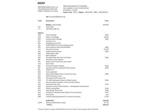 Certified 2023 Mercedes-Benz C 300 Sedan image 25