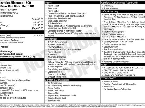 Used 2025 Chevrolet Silverado 1500 Custom w/ Rally Edition image 7