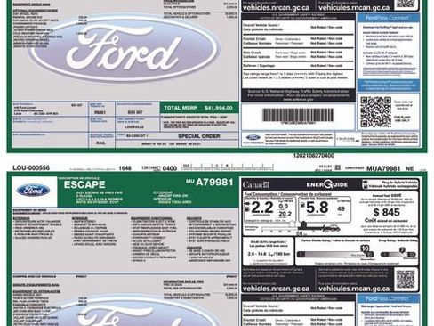 Used 2021 Ford Escape SE w/ Convenience Package image 7