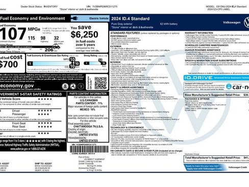 Used 2024 Volkswagen ID.4 2WD image 4