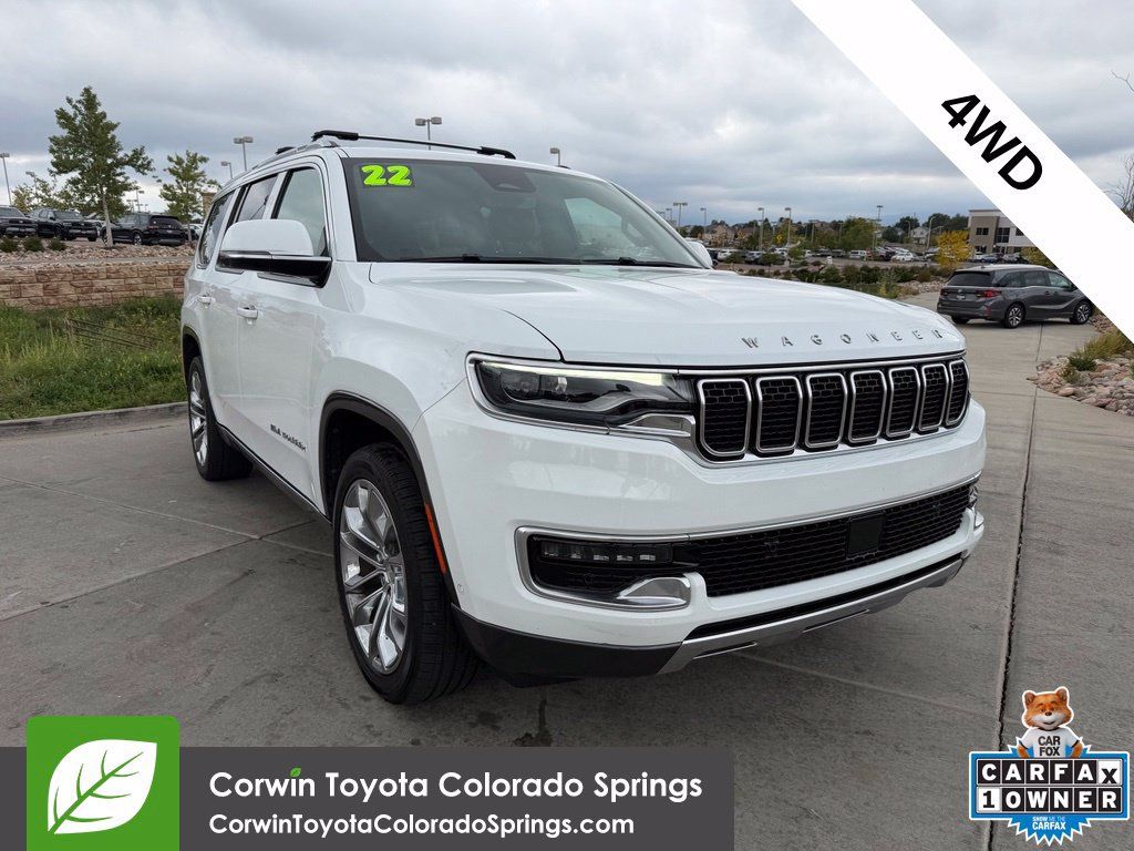 Used 2022 Jeep Wagoneer Series III w/ Premium Group I AWD/4WD 360° Tour