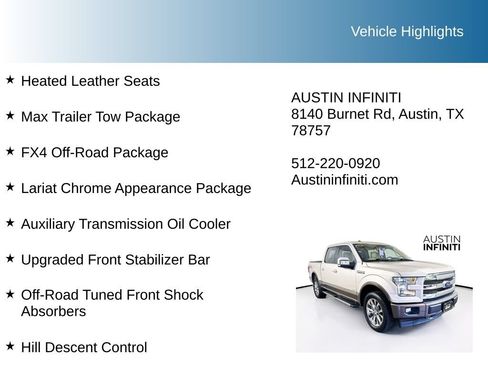 Used 2017 Ford F150 Lariat AWD/4WD image 10