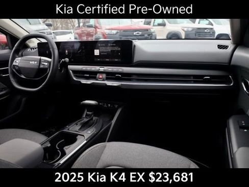 Certified 2025 Kia K4 EX FWD image 34
