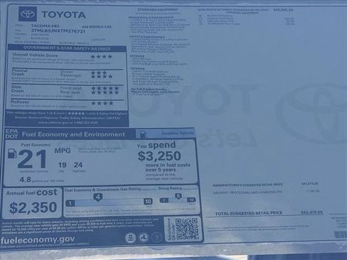 New 2026 Toyota Tacoma SR5 AWD/4WD image 24
