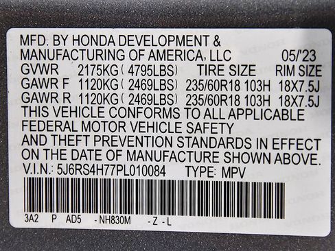 Used 2023 Honda CR-V EX-L image 12