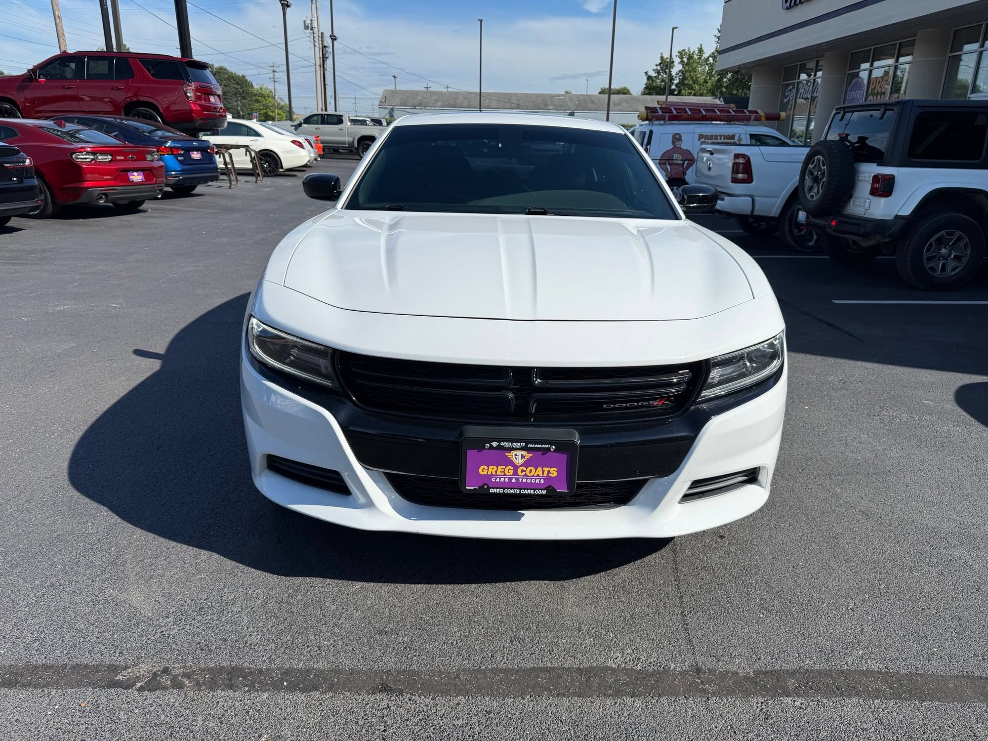 Used 2021 Dodge Charger SXT w/ Blacktop Package RWD image 2