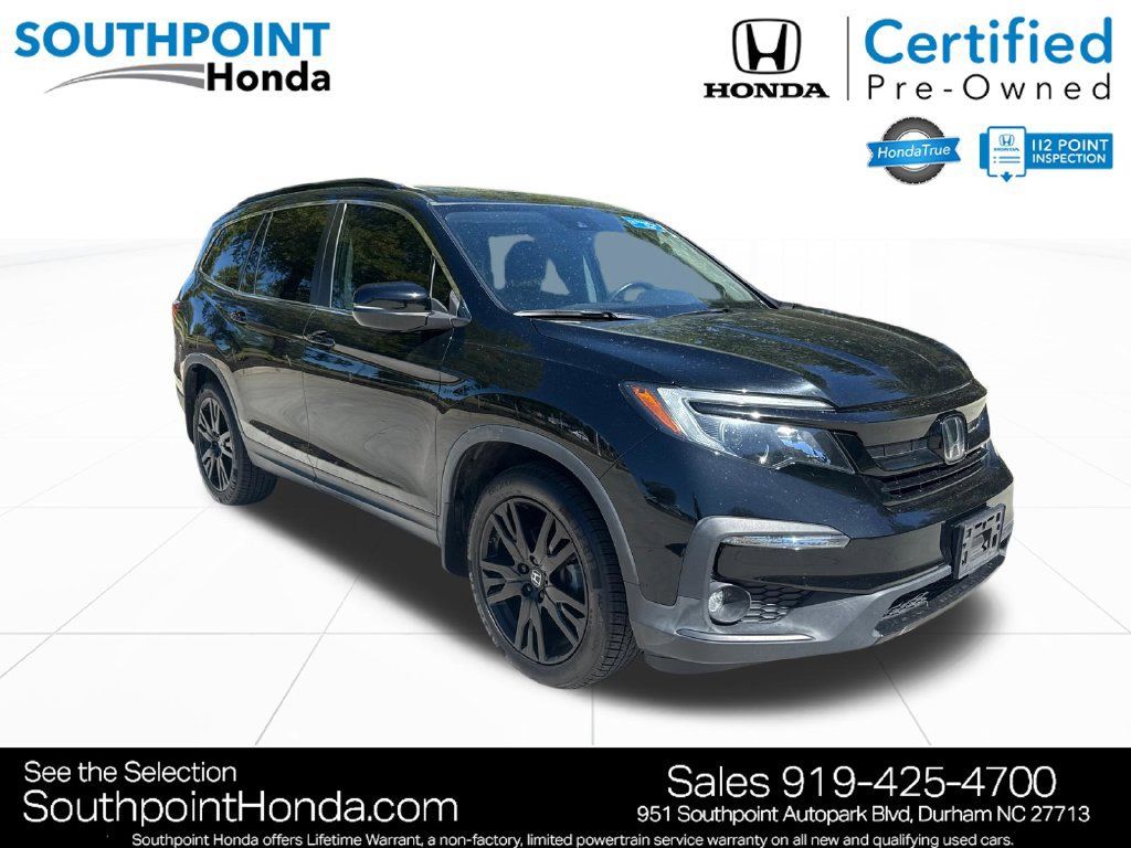 Certified 2022 Honda Pilot Special Edition 360° Tour