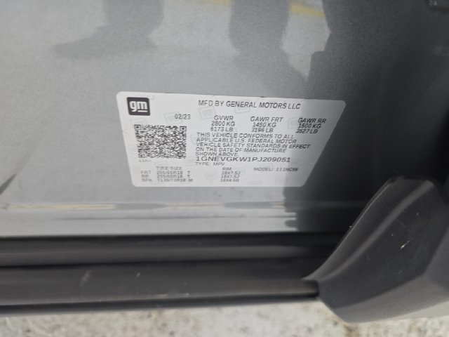 Certified 2023 Chevrolet Traverse LT AWD/4WD image 14