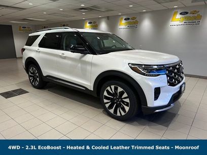 New 2026 Ford Explorer Platinum w/ LUX Leather Package