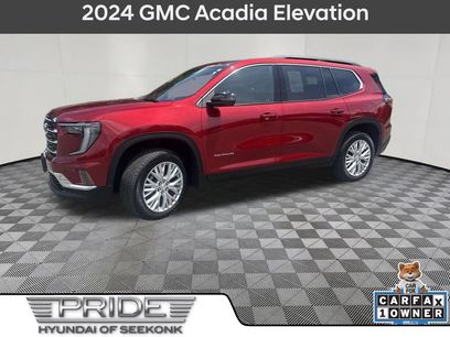Used 2024 GMC Acadia Elevation w/ Luxury Package