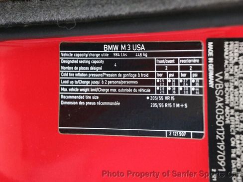 Used 1988 BMW M3 Coupe RWD image 40