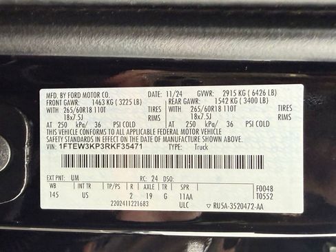 Used 2024 Ford F150 XLT w/ Mobile Office Package RWD image 32