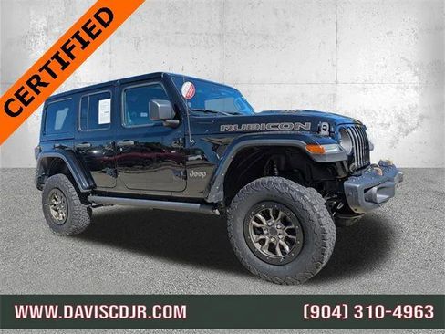 Certified 2021 Jeep Wrangler Unlimited Rubicon w/ Dual Top Group image 1