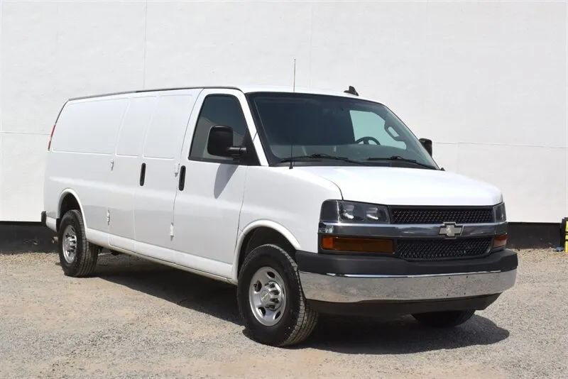 Used 2021 Chevrolet Express 2500 Extended w/ Driver Convenience Package RWD image 1