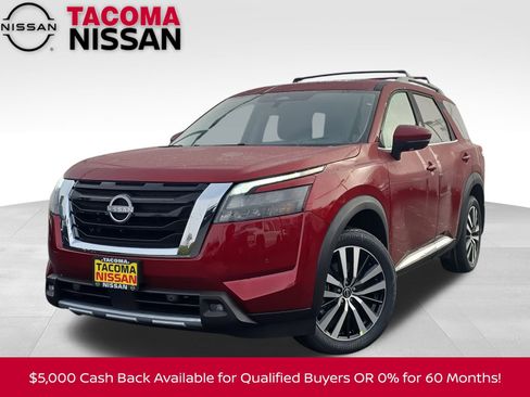 New 2025 Nissan Pathfinder Platinum w/ Cargo Package image 1