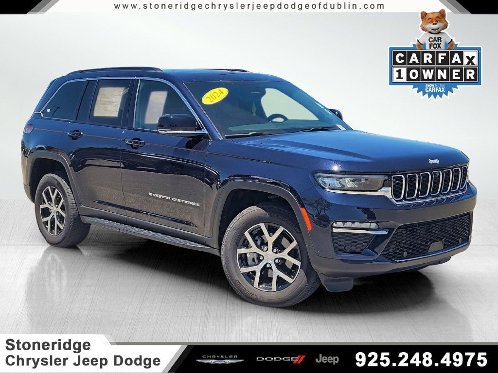 Used 2024 Jeep Grand Cherokee Limited w/ Luxury Tech Group II AWD/4WD image 1