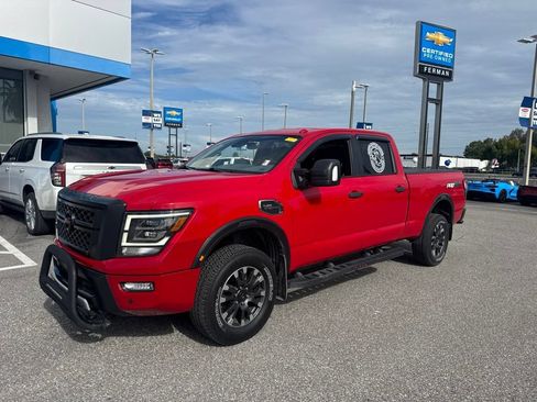 Used 2020 Nissan Titan PRO-4X w/ Protection Package 2 AWD/4WD image 1